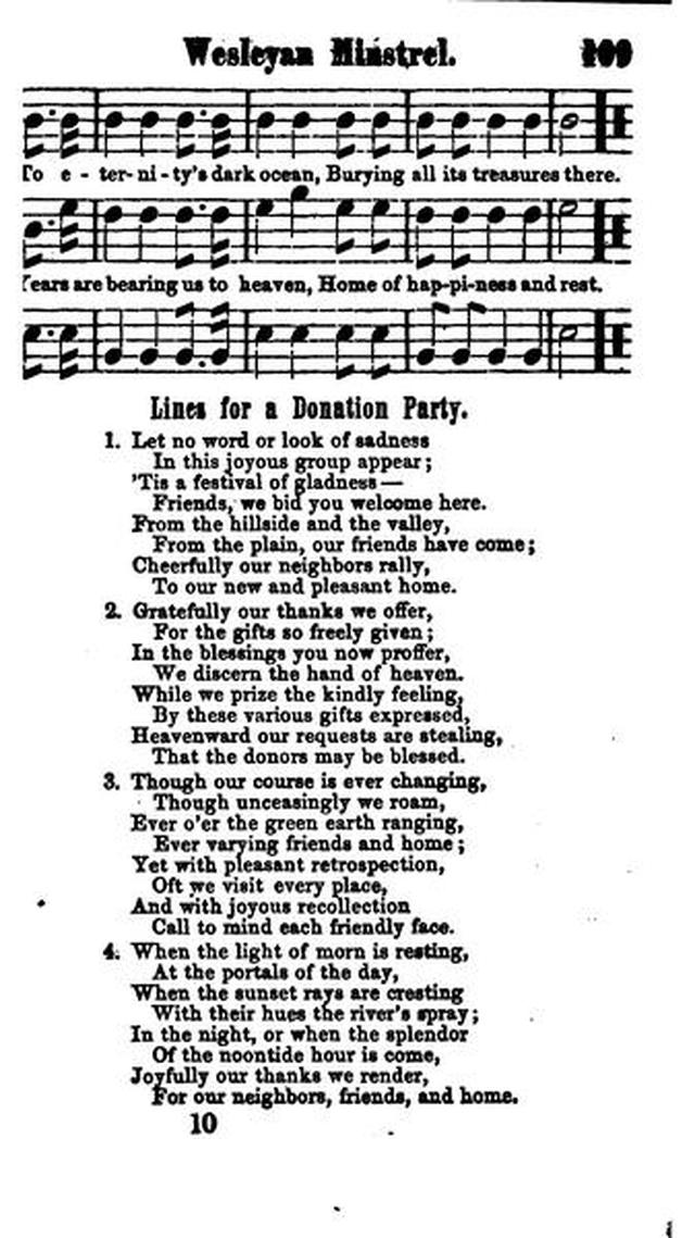 The Wesleyan Minstrel: a Collection of Hymns and Tunes. 2nd ed. page 110