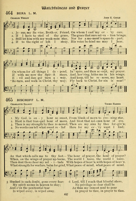 The Wesleyan Methodist Hymnal: Designed for Use in the Wesleyan Methodist Connection (or Church) of America page 297