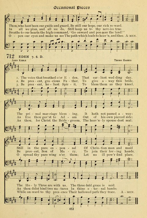 The Wesleyan Methodist Hymnal: Designed for Use in the Wesleyan Methodist Connection (or Church) of America page 453