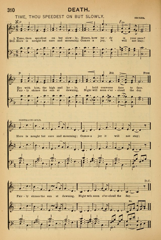 Worship in Song: a selection of hymns and tunes for the Service of the Sanctuary  page 310