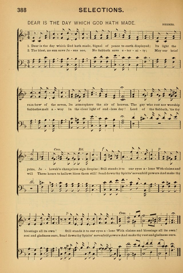 Worship in Song: a selection of hymns and tunes for the Service of the Sanctuary  page 388