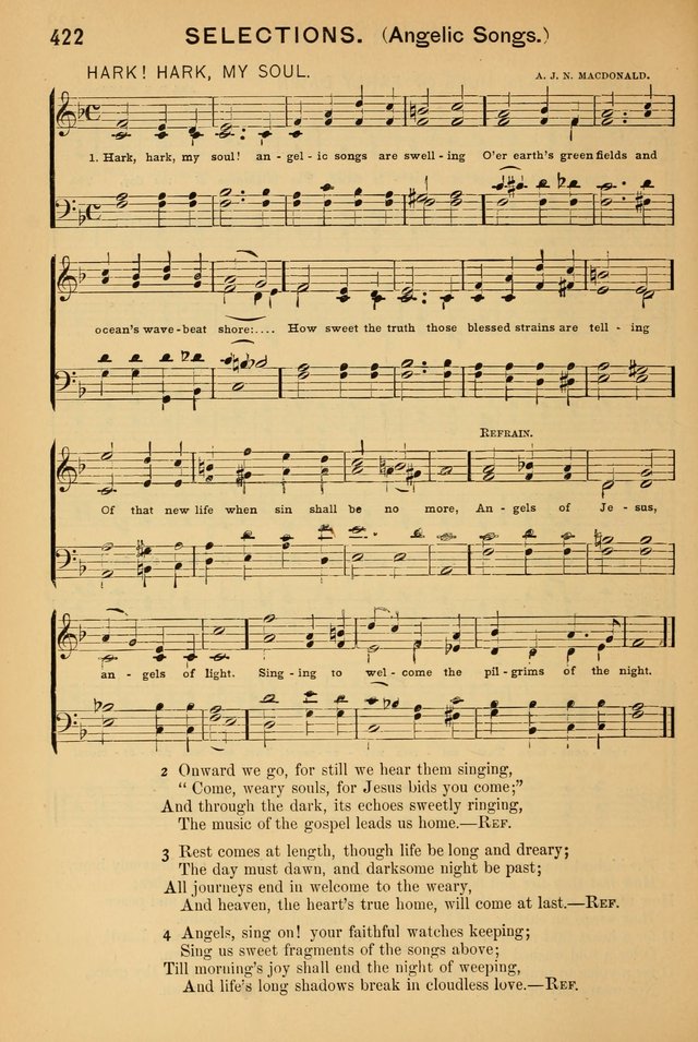 Worship in Song: a selection of hymns and tunes for the Service of the Sanctuary  page 422