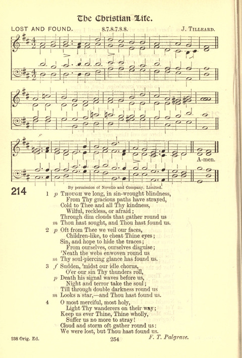 Worship Song: with accompanying tunes page 254