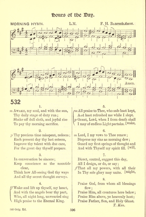 Worship Song: with accompanying tunes page 596