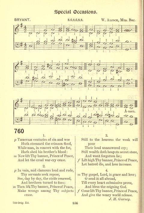Worship Song: with accompanying tunes page 856
