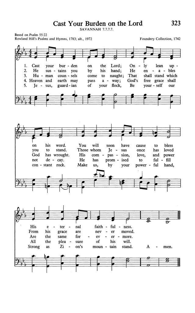 The Worshipbook: Services and Hymns page 323