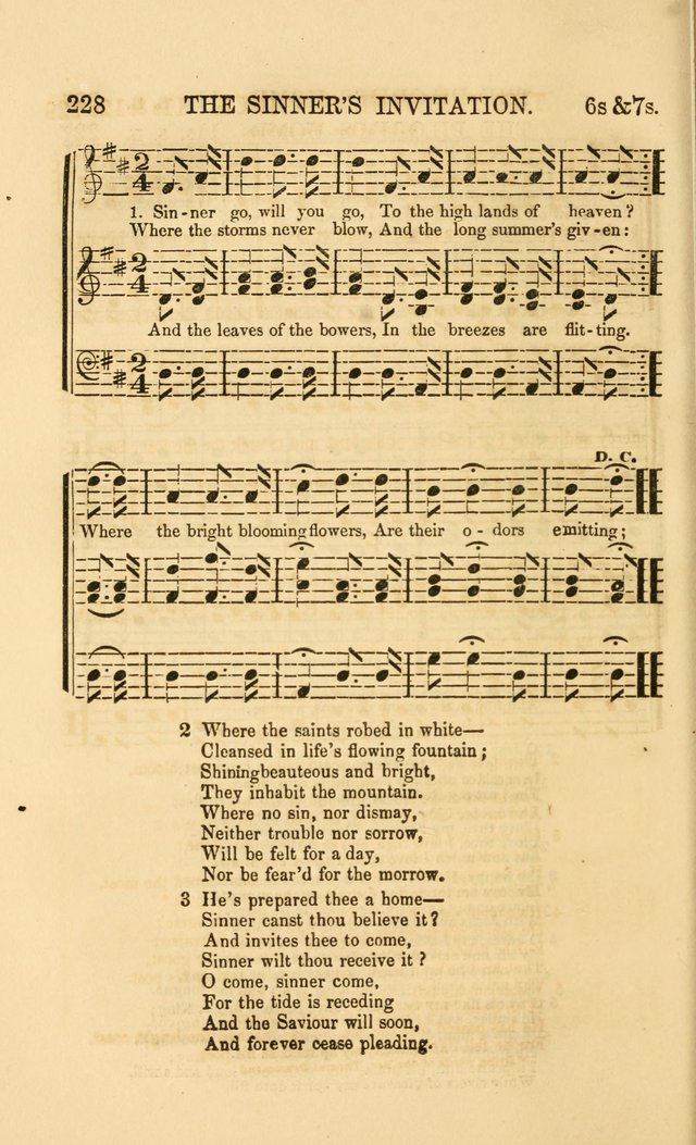 The Wesleyan Sacred Harp: a collection of choice tunes and hymns for prayer class and camp meetings, choirs and congregational singing page 235