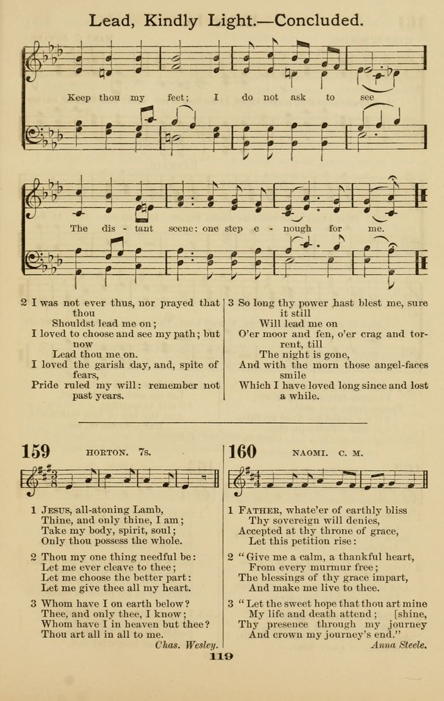 Westminster Sabbath School Hymnal, a collection of hymns and tunes for use in sabbath-schools and social meetings page 120
