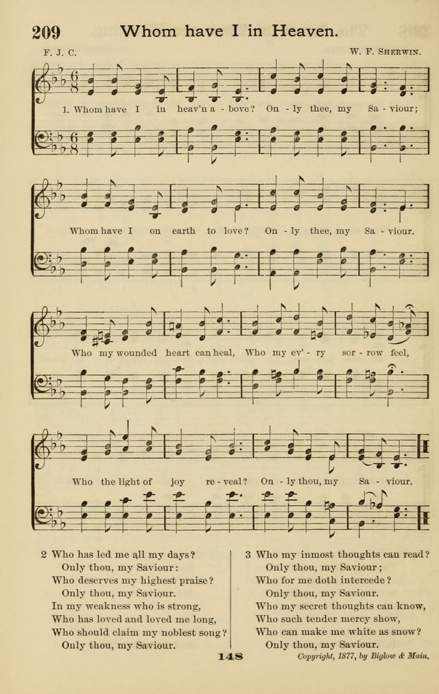 Westminster Sabbath School Hymnal, a collection of hymns and tunes for use in sabbath-schools and social meetings page 149