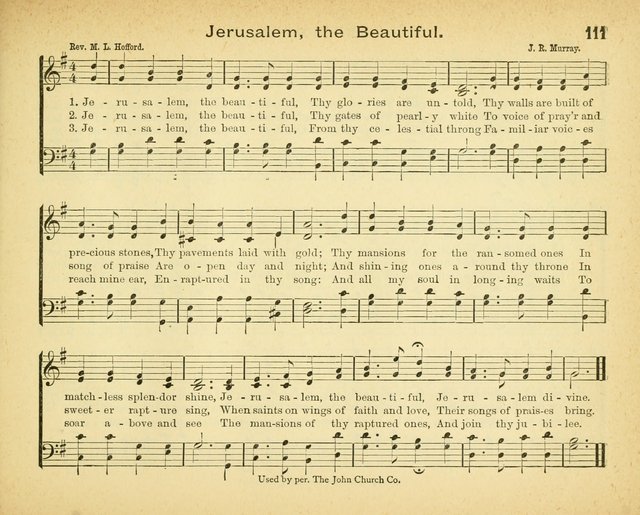 Winnowed Songs for Sunday Schools page 118