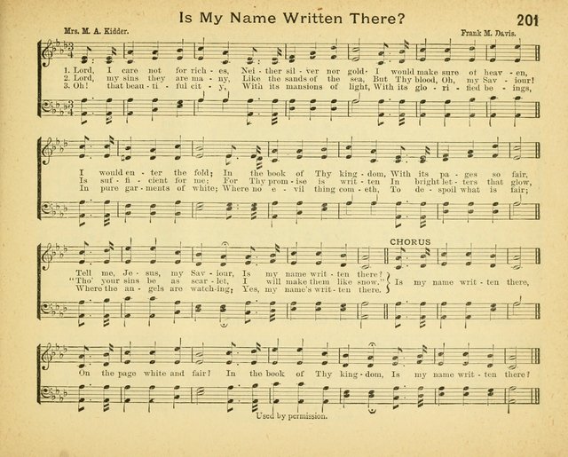 Winnowed Songs for Sunday Schools page 208