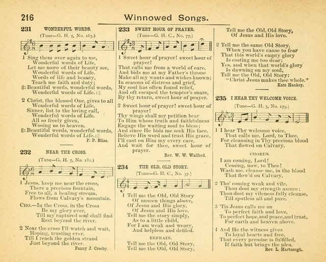 Winnowed Songs for Sunday Schools page 223