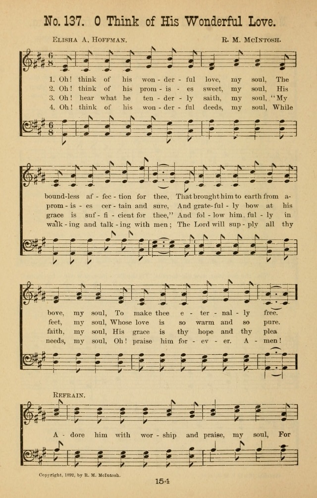 Words of Truth: a collection of hymns and tunes for Sunday schools and other occasions of Christian work and worship page 161