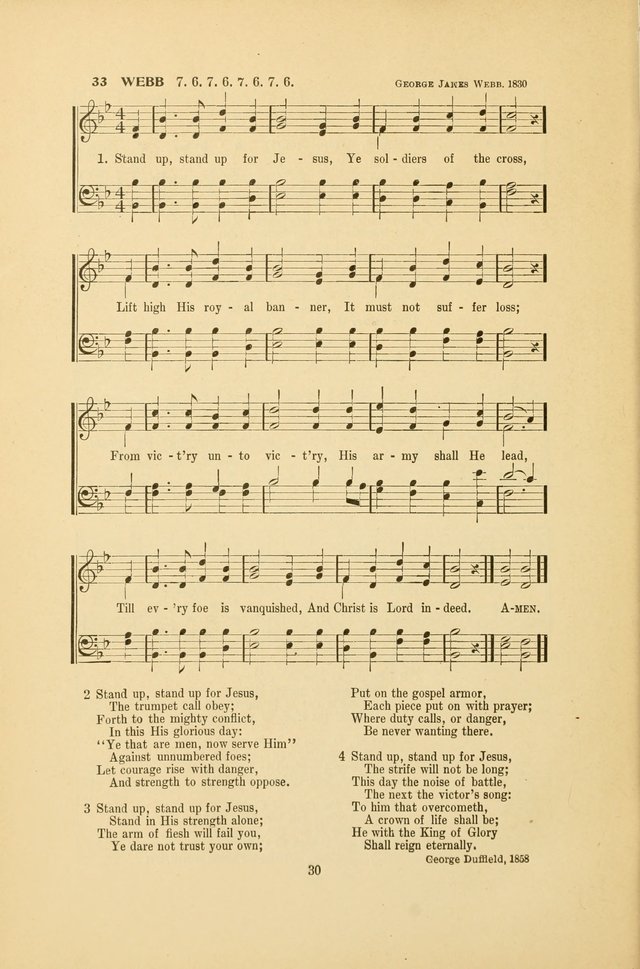 War-Time Hymns page 30