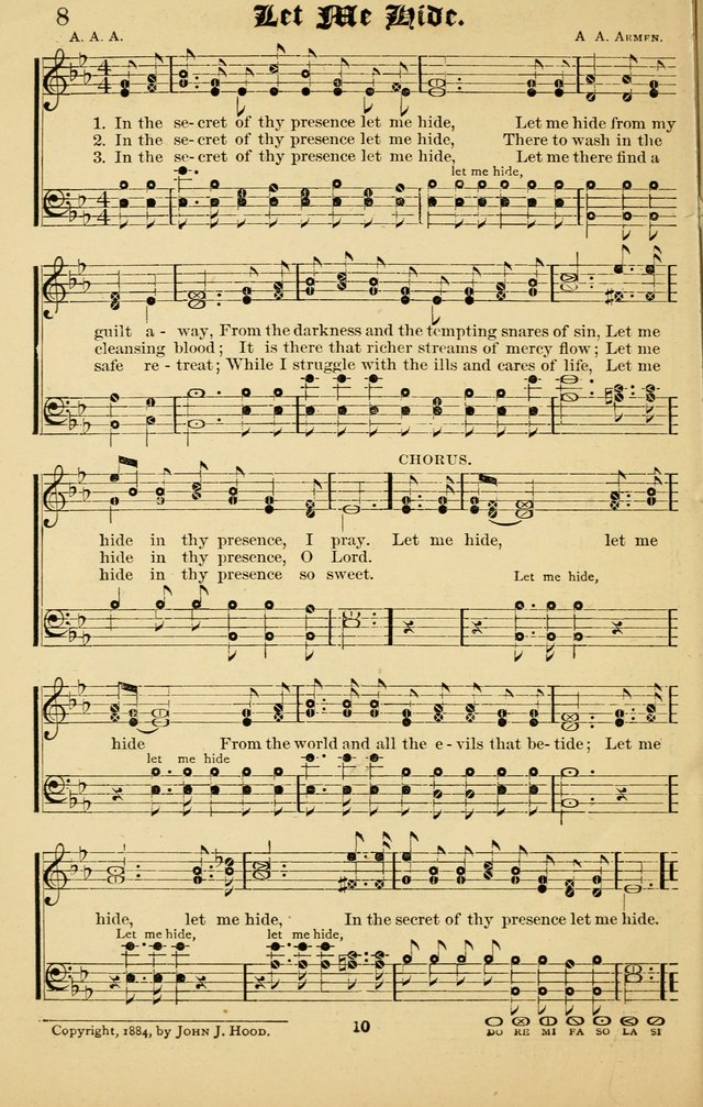 The Welcome Voice: a collection of gospel hymns and songs page 10