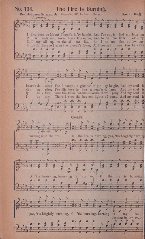 World Wide Revival Songs No. 2: for the Church, Sunday school and Evangelistic Campains page 134