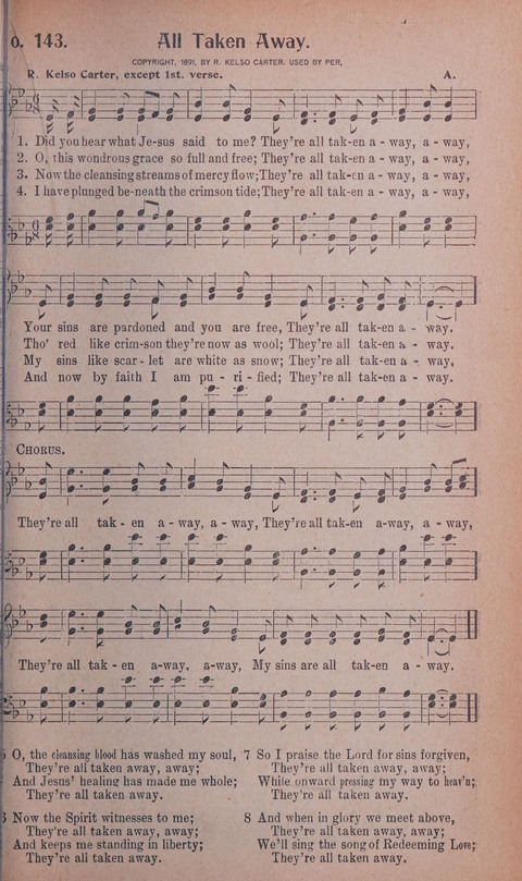 World Wide Revival Songs No. 2: for the Church, Sunday school and Evangelistic Campains page 143