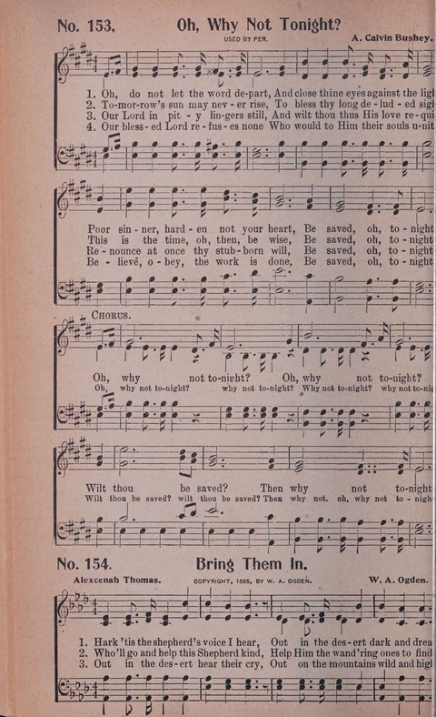 World Wide Revival Songs No. 2: for the Church, Sunday school and Evangelistic Campains page 152