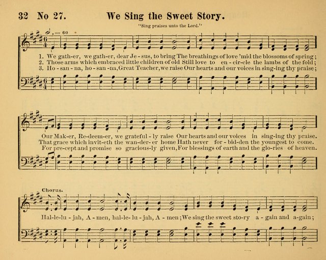 The Way of Life: for the Sunday-school. a valuable collection of songs both new and standard, carefully selected and arranged for this work page 32