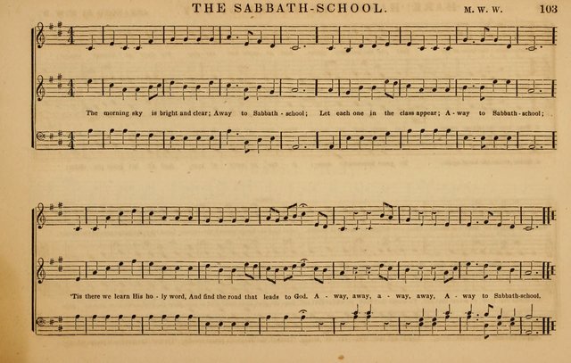 The Young Chorister; a collection of new and beautiful tunes, adapted to the use of Sabbath schools, from some of the most distinguished composers; together with many of the author