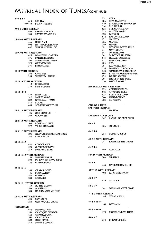 African American Heritage Hymnal page 1120