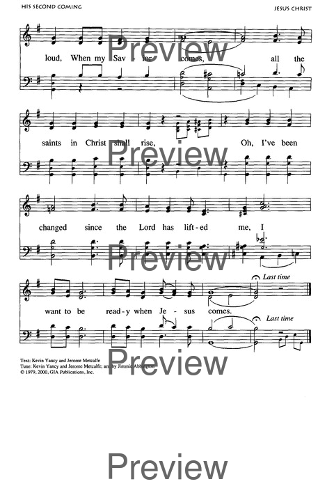 African American Heritage Hymnal page 257