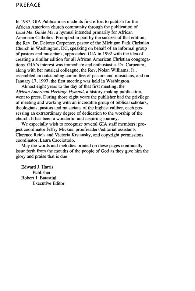 African American Heritage Hymnal page 3