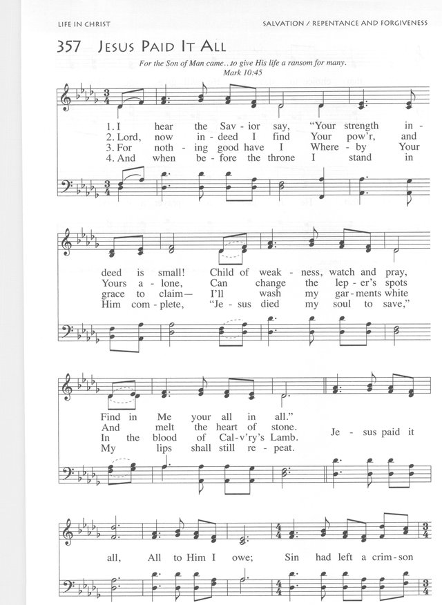 African American Heritage Hymnal page 532