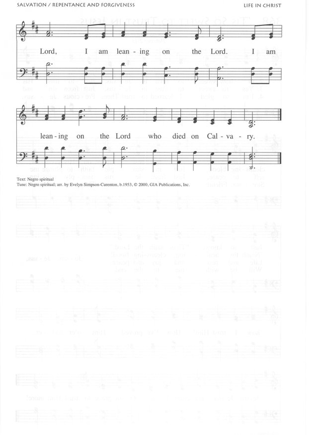 African American Heritage Hymnal page 551