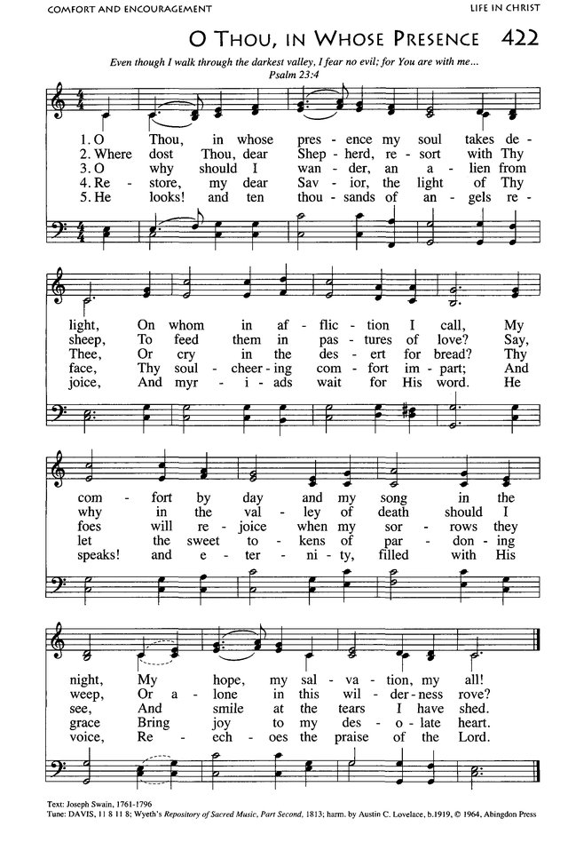 African American Heritage Hymnal page 771