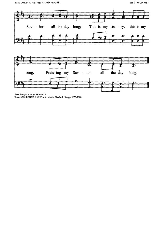 African American Heritage Hymnal page 814