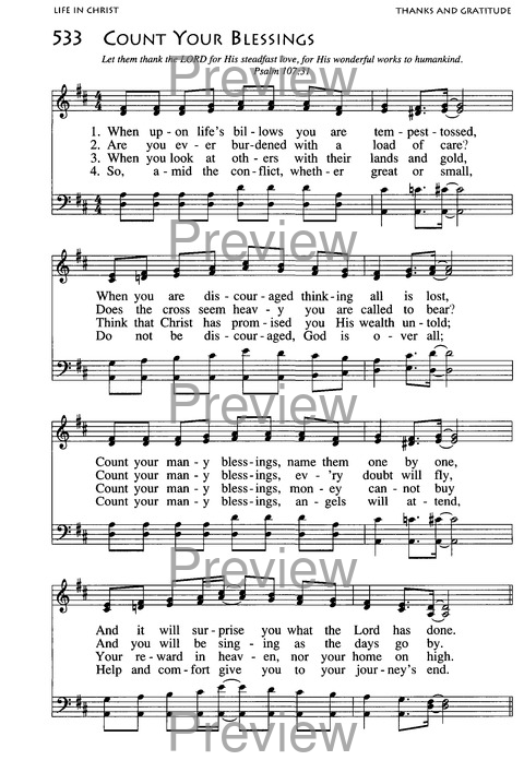 African American Heritage Hymnal page 849