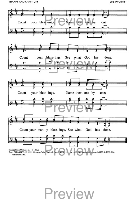 African American Heritage Hymnal page 850
