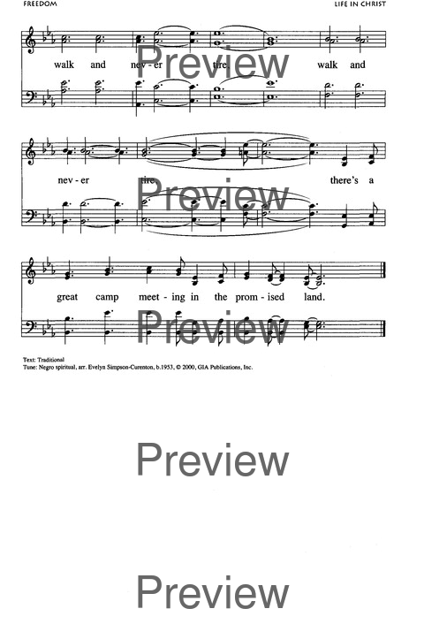 African American Heritage Hymnal page 860