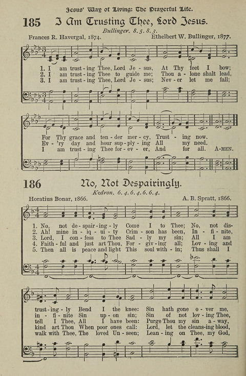 American Church and Church School Hymnal: a new religious educational hymnal page 190