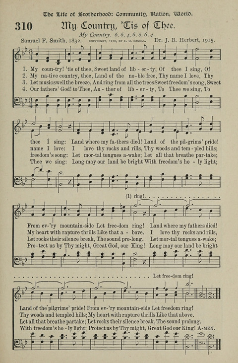 American Church and Church School Hymnal: a new religious educational hymnal page 299