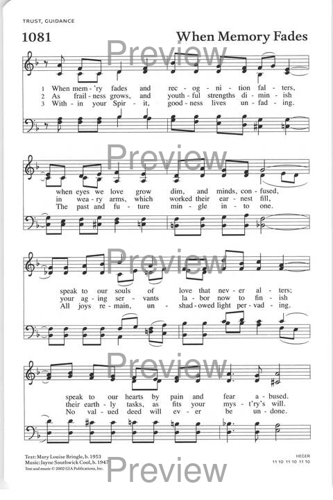 All Creation Sings: Evangelical Lutheran worship supplement page 254
