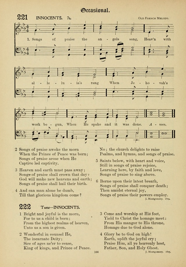 The Academic Hymnal page 167