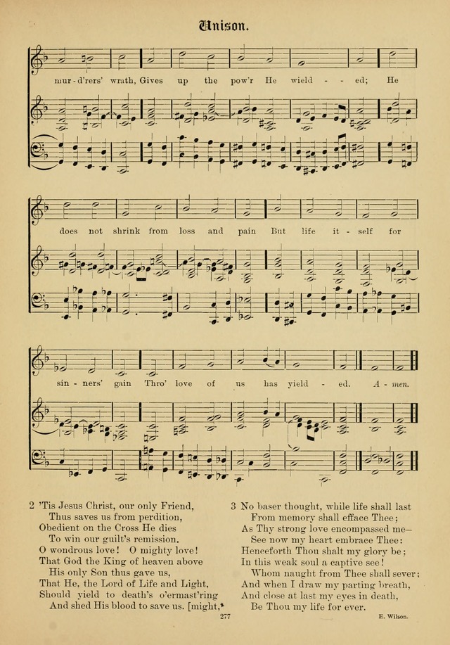 The Academic Hymnal page 278