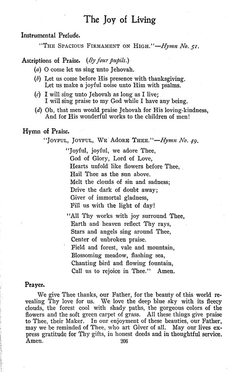 American Junior Church School Hymnal page 214