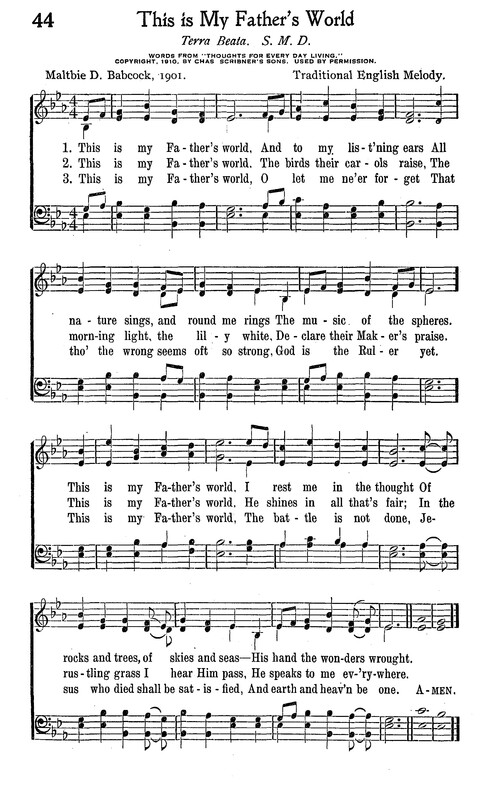 American Junior Church School Hymnal page 33