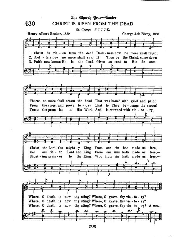 American Lutheran Hymnal page 574