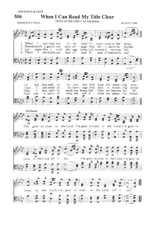 The A.M.E. Zion Hymnal: official hymnal of the African Methodist Episcopal Zion Church page 443