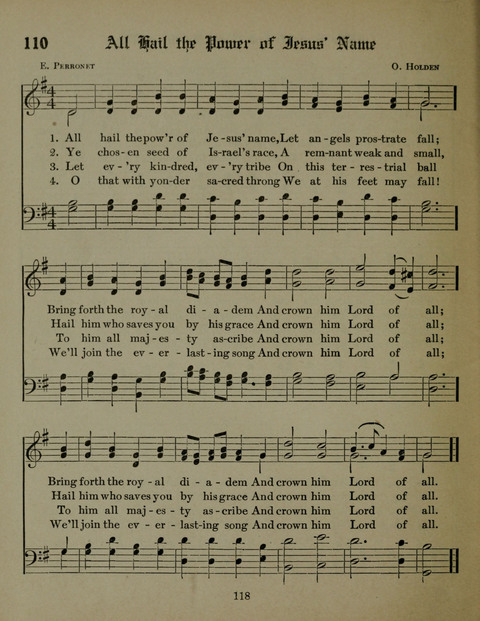 The Assembly Praise Book: Hymns and Tunes for General Use with responsive readings from the psalms page 118