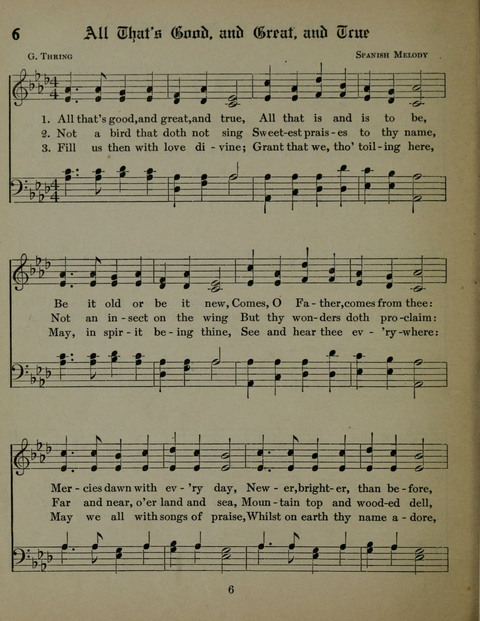 The Assembly Praise Book: Hymns and Tunes for General Use with responsive readings from the psalms page 6