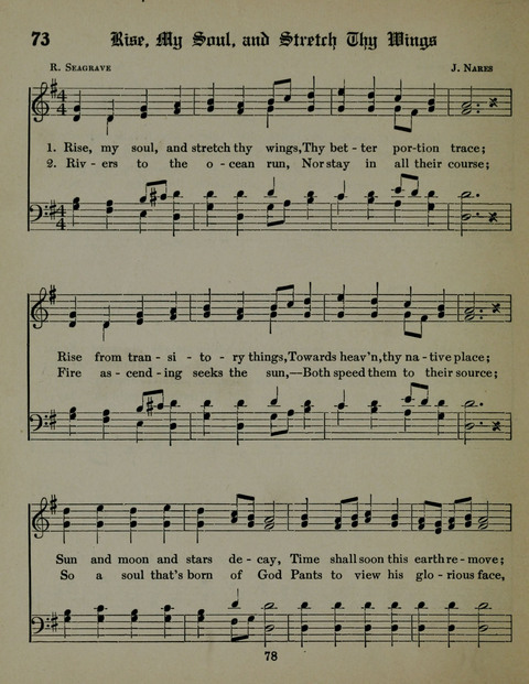 The Assembly Praise Book: Hymns and Tunes for General Use with responsive readings from the psalms page 78
