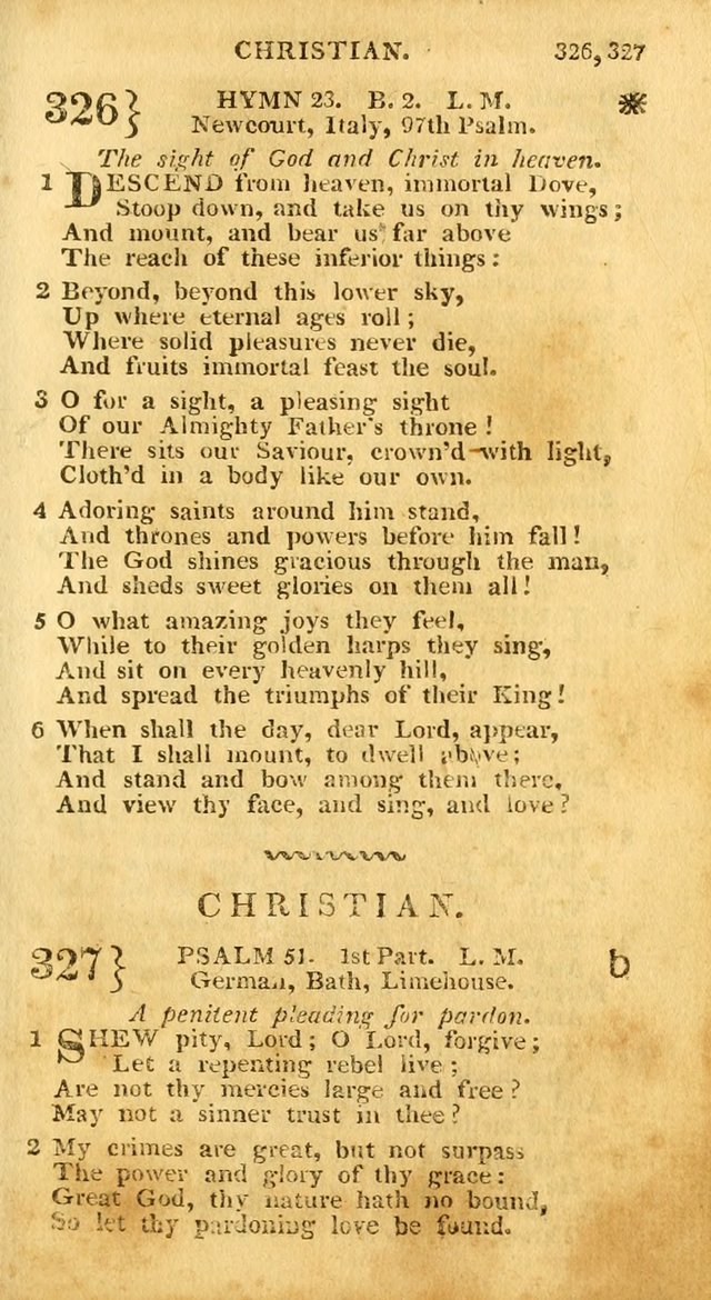 An arrangement of the Psalms, hymns, and spiritual songs of the Rev. Isaac Watts, D.D.: to which is added a supplement, being a selection of more than three hundred hymns from the most approved author page 330