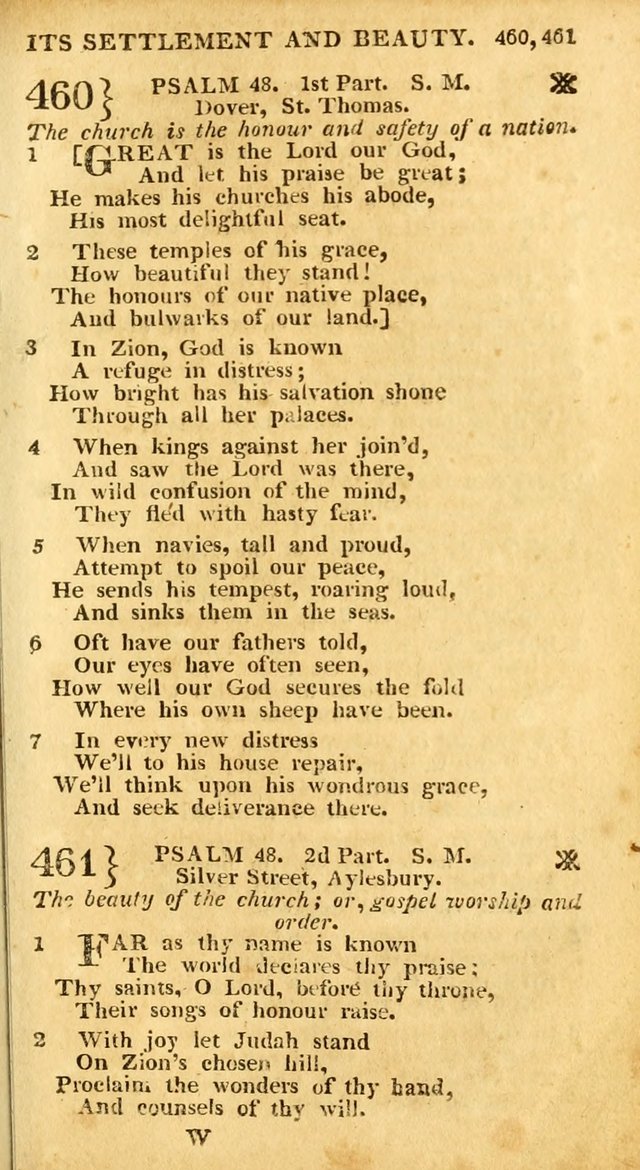 An arrangement of the Psalms, hymns, and spiritual songs of the Rev. Isaac Watts, D.D.: to which is added a supplement, being a selection of more than three hundred hymns from the most approved author page 424