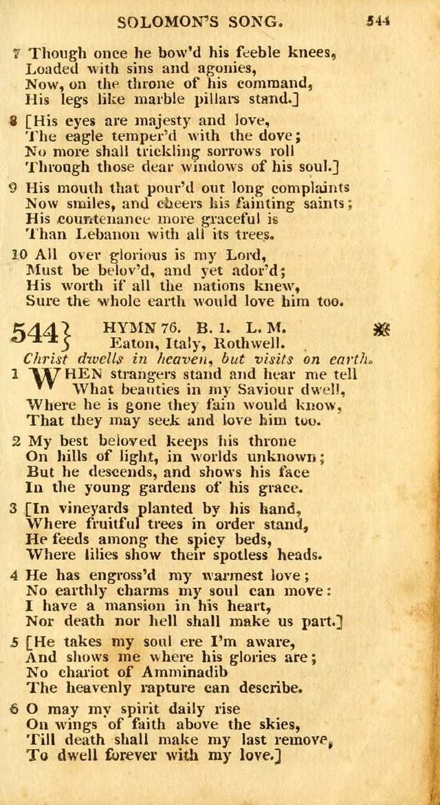 An arrangement of the Psalms, hymns, and spiritual songs of the Rev. Isaac Watts, D.D.: to which is added a supplement, being a selection of more than three hundred hymns from the most approved author page 480