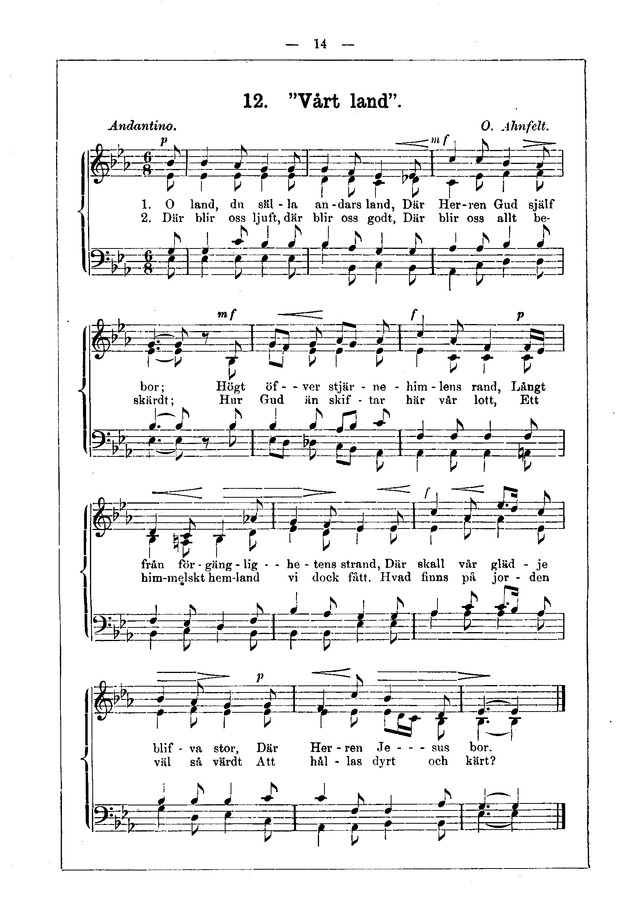 Andeliga Sånger (3. upplagan) page 12